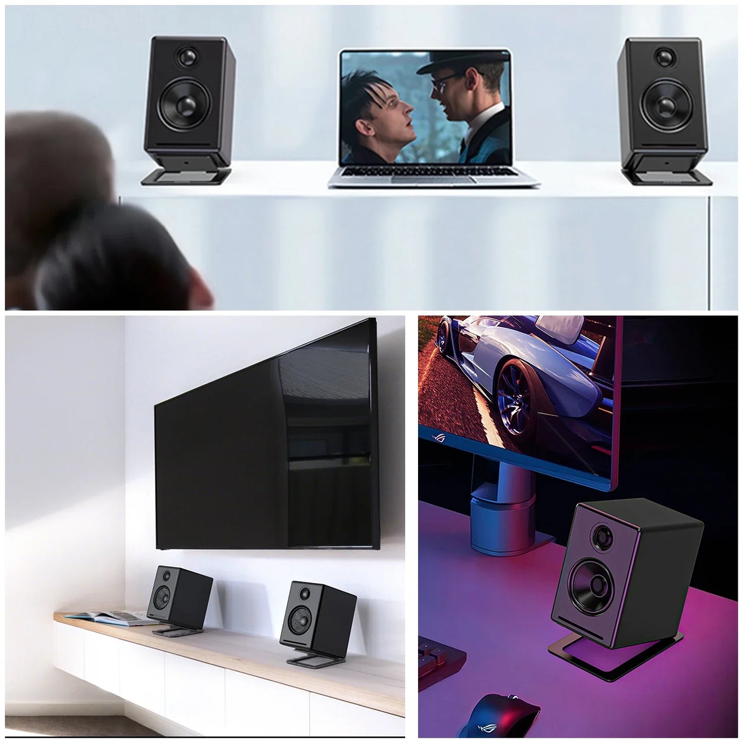 Mateus -Speaker Support Base is Made of Carbon Steel For Tabletop