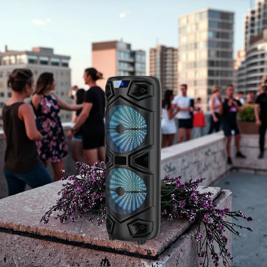 Mateus -Speakers Professional Double 10 Inch Bass Speaker