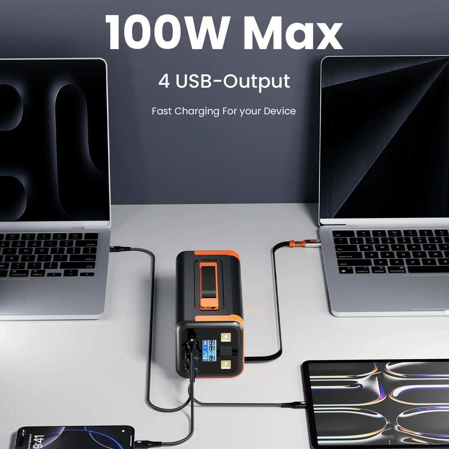 Mateus -Power Bank 50000mAh 100W PD PPS Super Fast Laptop