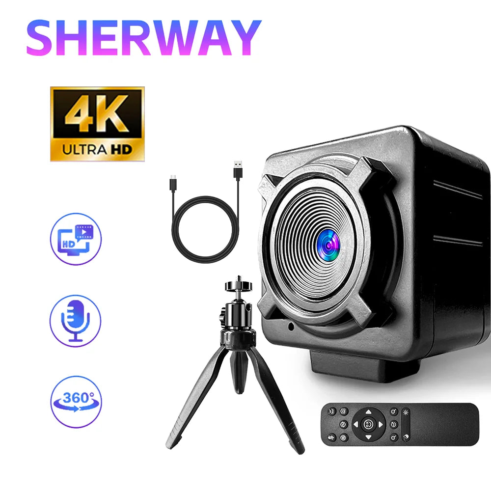 Mateus -4K Webcam for Pc 1080P 30FPS USB